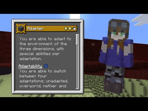 Minecraft Custom Origins: The Adapter!