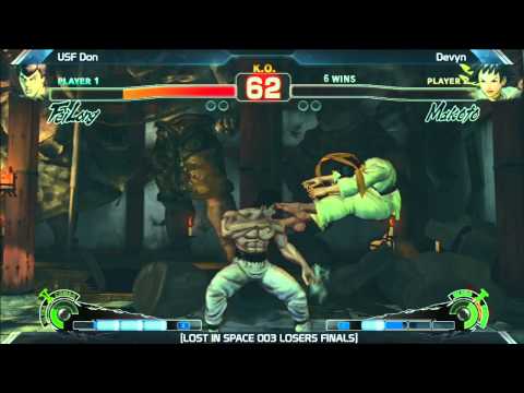 SSF4: USF Don vs Devyn - Losers Finals - LOST IN SPACE 003