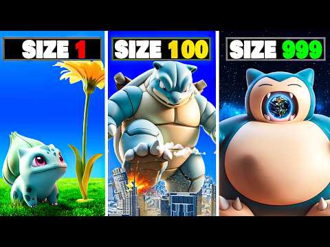 Upgrading Pokémon into the BIGGEST EVER in GTA 5