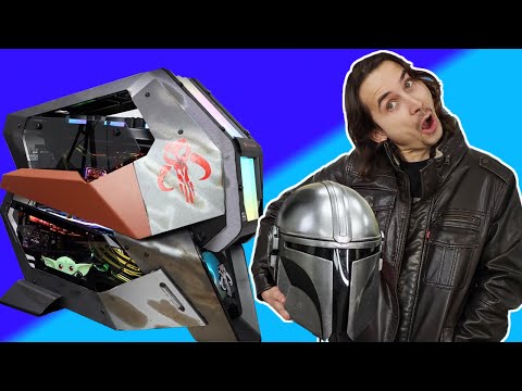 The Ultimate Mandalorian Themed Gaming PC | Ryzen 5950X | RTX 3090 | Custom Loop | Cougar Conquer 2