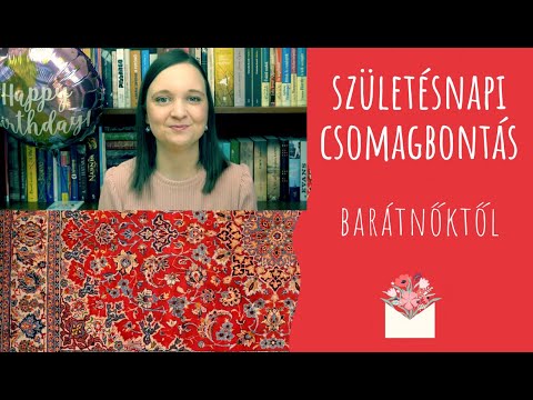 Születésnapi csomagbontás 2022 / avagy Mi van a dobozban? #unboxing #ajándék #olvass