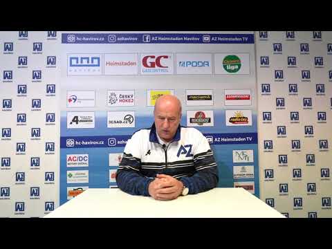 AZ Heimstaden Havířov - HC Stadion Litoměřice 1:3 (30.10.2021) - trenér Jiří Režnar (HAV)