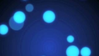 Soft Blue Floating Lights Motion Background (free download)