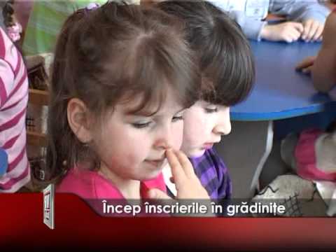 Încep înscrierile în grădiniţe