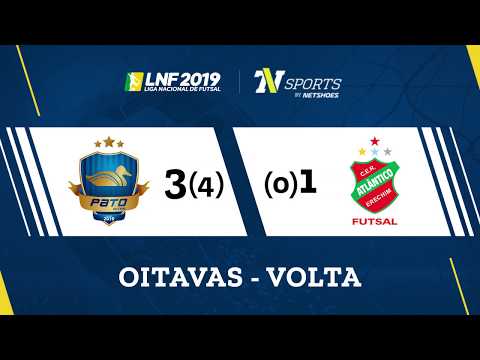 LNF2019 - Gols - Oitavas Volta - Pato 3(4) x (0)1 Atlântico