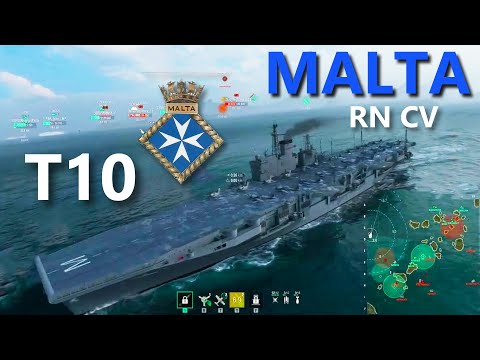 TIER 10 BRITISH CV HMS MALTA