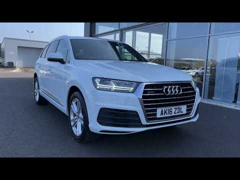 Used 2016 Audi Q7 3.0 TDI V6 S line Tiptronic quattro at Chester | Motor Match Used Cars for Sale