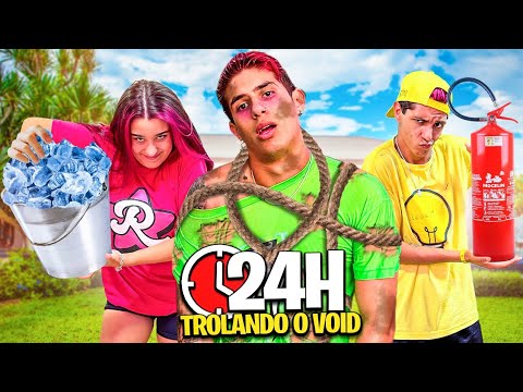 PASSAMOS 24 HORAS TROLANDO O VOID *Ele saiu dos Rosa?