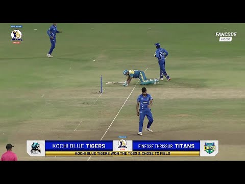 Match 20 Kochi Blue Tigers vs Finesse Thrissur Titans | HIGHLIGHTS
