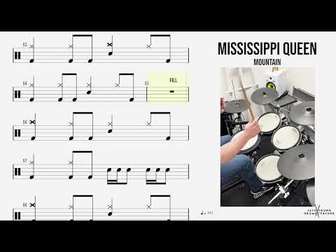 How to Play 🥁   Mississippi Queen   Mountain