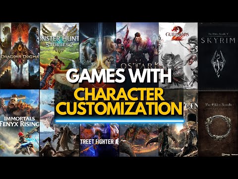 TOP 45 BEST GAMES WITH CHARACTER CUSTOMIZATION (Ultimate Freedom to Create)