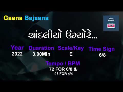 Karaoke Chandaliyo Ugyo Re HD Naadi Dosh #chandaliyo