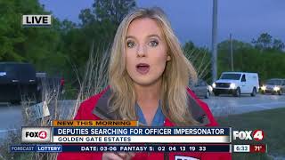 Man reportedly impersonates police officer to frisk Collier County woman