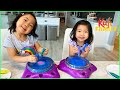Emma and Kate Spin Art and More 1 hr kids activities at home!!!