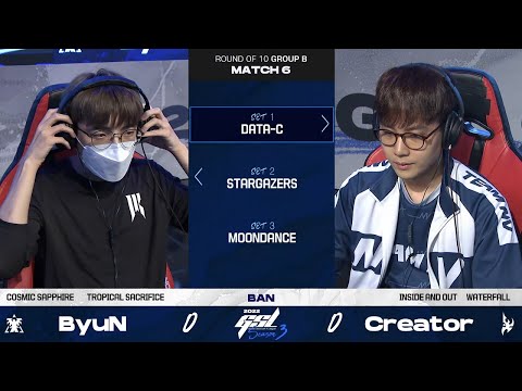 [2022 GSL S3] Ro.10 Group B Match6 ByuN vs Creator