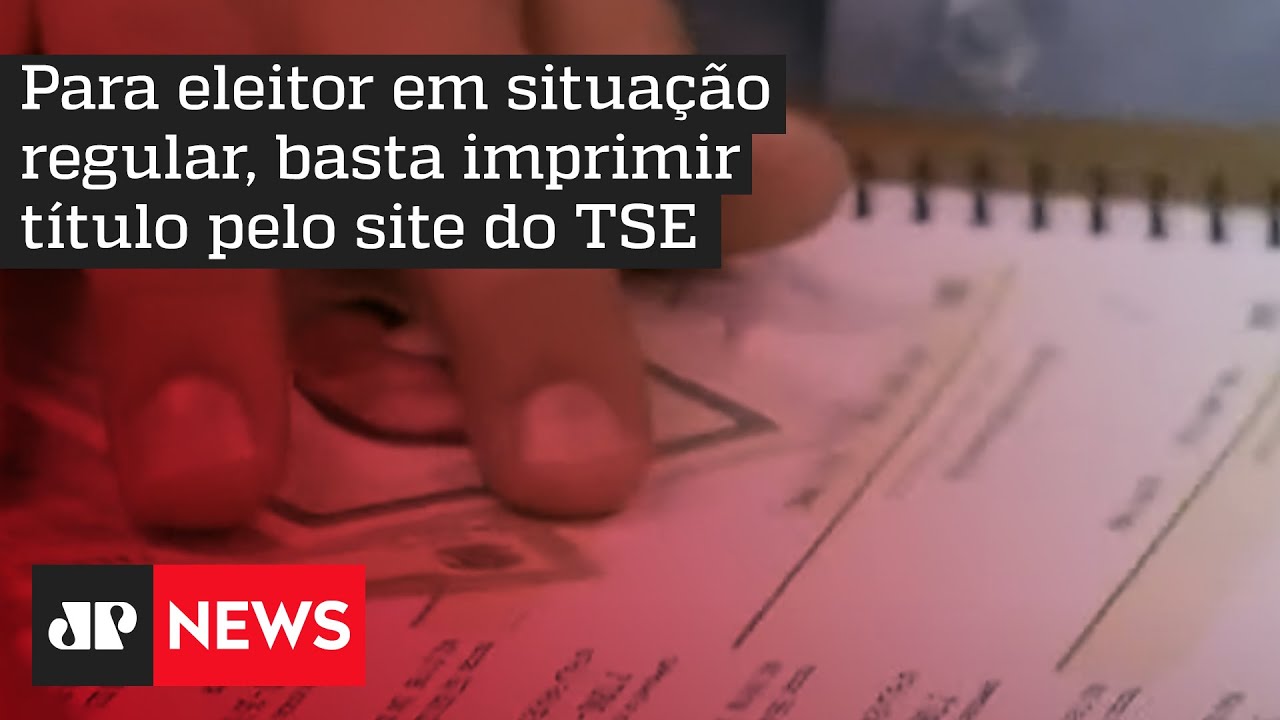 Prazo para solicitar segunda via do título de eleitor acaba nesta quinta (22)