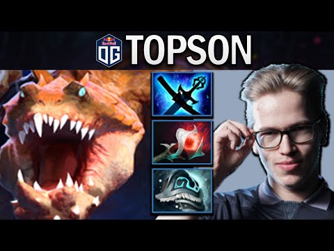 OG.TOPSON PRIMAL BEAST WITH MALEVOLENCE - DOTA 2 7.31 GAMEPLAY