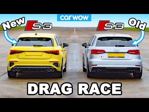 New Audi S3 vs old S3: DRAG RACE *Is it any quicker?*