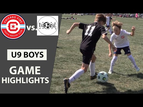 Chicago Fire vs Eclipse - U9 Boys Soccer Game Highlights [August 27 2023]