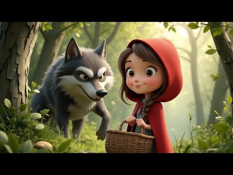 Le Petit Chaperon Rouge | Histoire animée en 3D | Conte classique en anglais pour adolescents