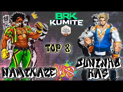 SF6 👊 Namikaze (Dee Jay) vs Juninho-Ras (Luke) 👊 BR Kumite World Warrior #1 - Brasil - Top 8
