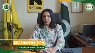Ms. Shabnam Baloch | Country Director | IRC, Pakistan