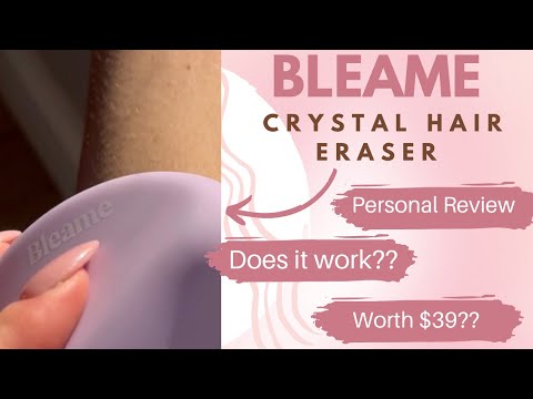 Does the BLEAME Crystal Hair Remover work???