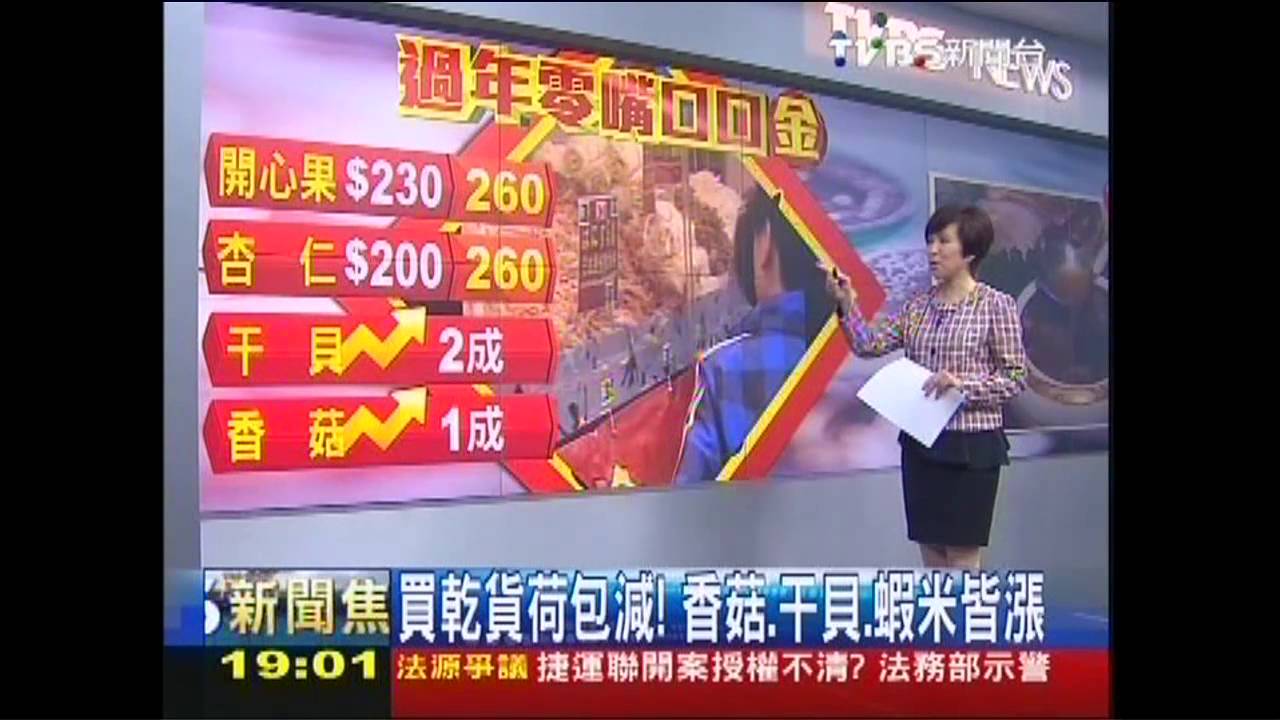 買乾貨荷包減! 香菇、干貝、蝦米皆漲