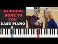 Running Home To You - The Flash/Supergirl Musical Crossover (EASY Piano Tutorial)