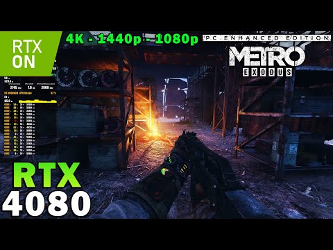 Metro Exodus Enhanced Edition | RTX 4080 | 5800X3D | 4K - 1440p - 1080p | Ray Tracing | Max Settings