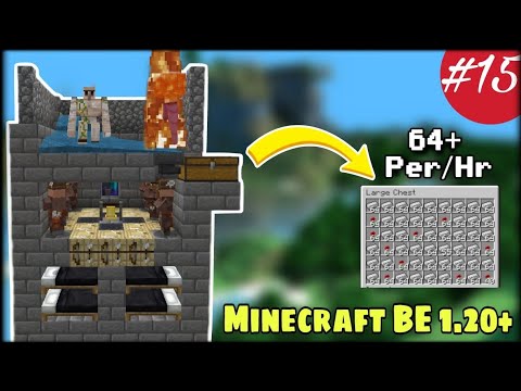 Insane Minecraft Iron Farm Build - DreamStone Survival Ep-15