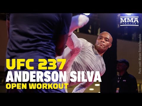 UFC 237: Anderson Silva Open Workout Highlights - MMA Fighting