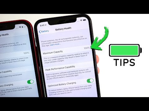 How I Maintain 100% iPhone Battery Health Video