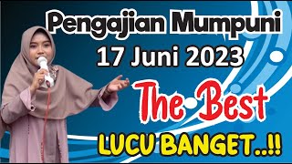 Download lagu PENGAJIAN LUCU THE BEST MUMPUNI HANDAYAYEKTI JUARA AKSI INDOSIAR (  17 JUNI 2023 ) mp3