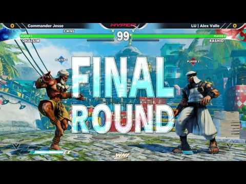 WNF 2.2 SFV - Commander Jesse (Dhalsim) vs LU | Alex Valle (Rashid)