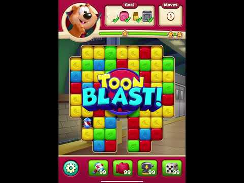 TOON BLAST Levels 4894 - 4900 [No Boosters]