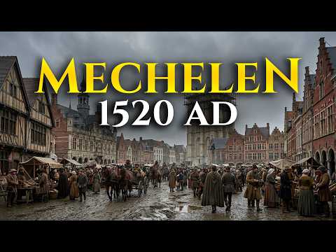 Bringing Back Mechelen in 1520 AD… (AI Reconstruction)