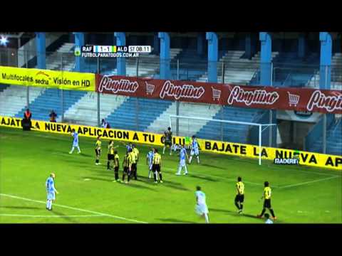 El Malevo probó de tiro libre. Rafaela 1 - Aldosivi 1. Fecha 19. Primera División 2015. FPT