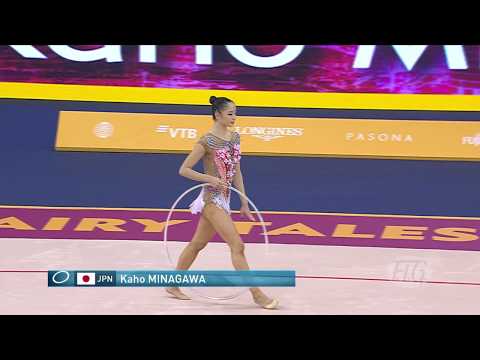 2019 Rhythmic Worlds, Baku (AZE) – Kaho MINAGAWA (JPN), qualifications Hoop