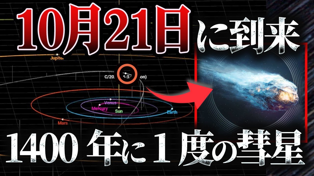 【10月21日】1400年に一度の奇跡、到来、【次は3421年】