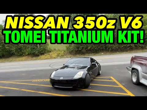 2005 Nissan 350z EXHAUST w/ TOMEI EXPREME CAT-BACK SYSTEM!