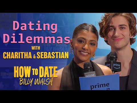 Thumbnail of the video: Charithra Chandran & Sebastian Croft Answer BIG Dating Dilemmas