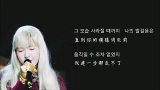 【繁中/韓字 歌詞字幕】Wendy - The late regret 遲來的後悔