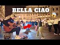 BELLA CIAO Amazing Spanish Guitar Street Performance Crowd Went Wild