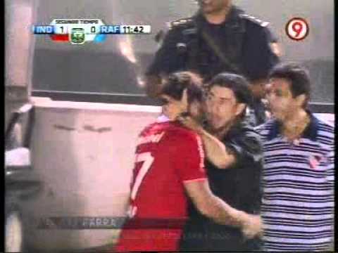Independiente 1 Rafaela 1, gol de Parra