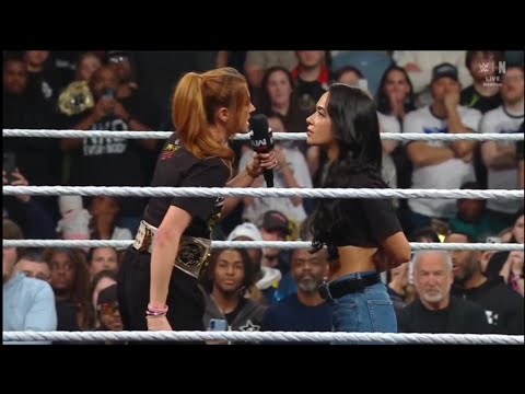 AJ Lee & Becky Lynch Segment: Raw February 16 2026
