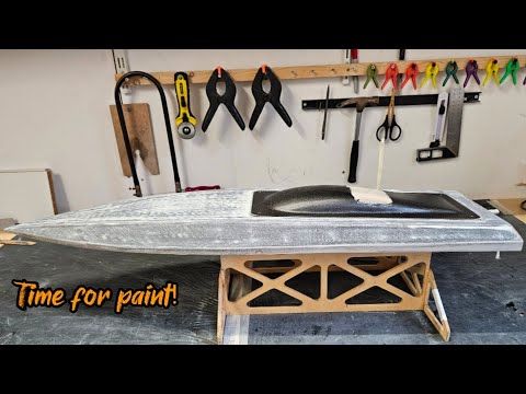 How to paint your RC boat using simple tools - part 1