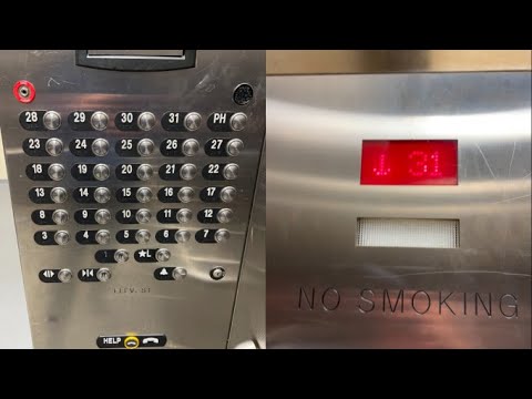 ThyssenKrupp Traction Service Elevators at the Hyatt Regency by the Convention Center in Orlando, FL