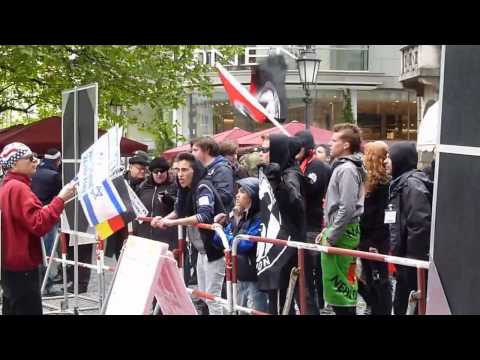 Anitfa: Kundgebung mit "Deutschland ist scheiße" Rufen