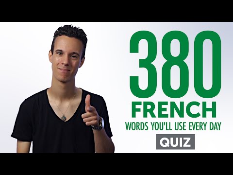 10 French Words You ll Use Every Day Basic Vocabulary 41